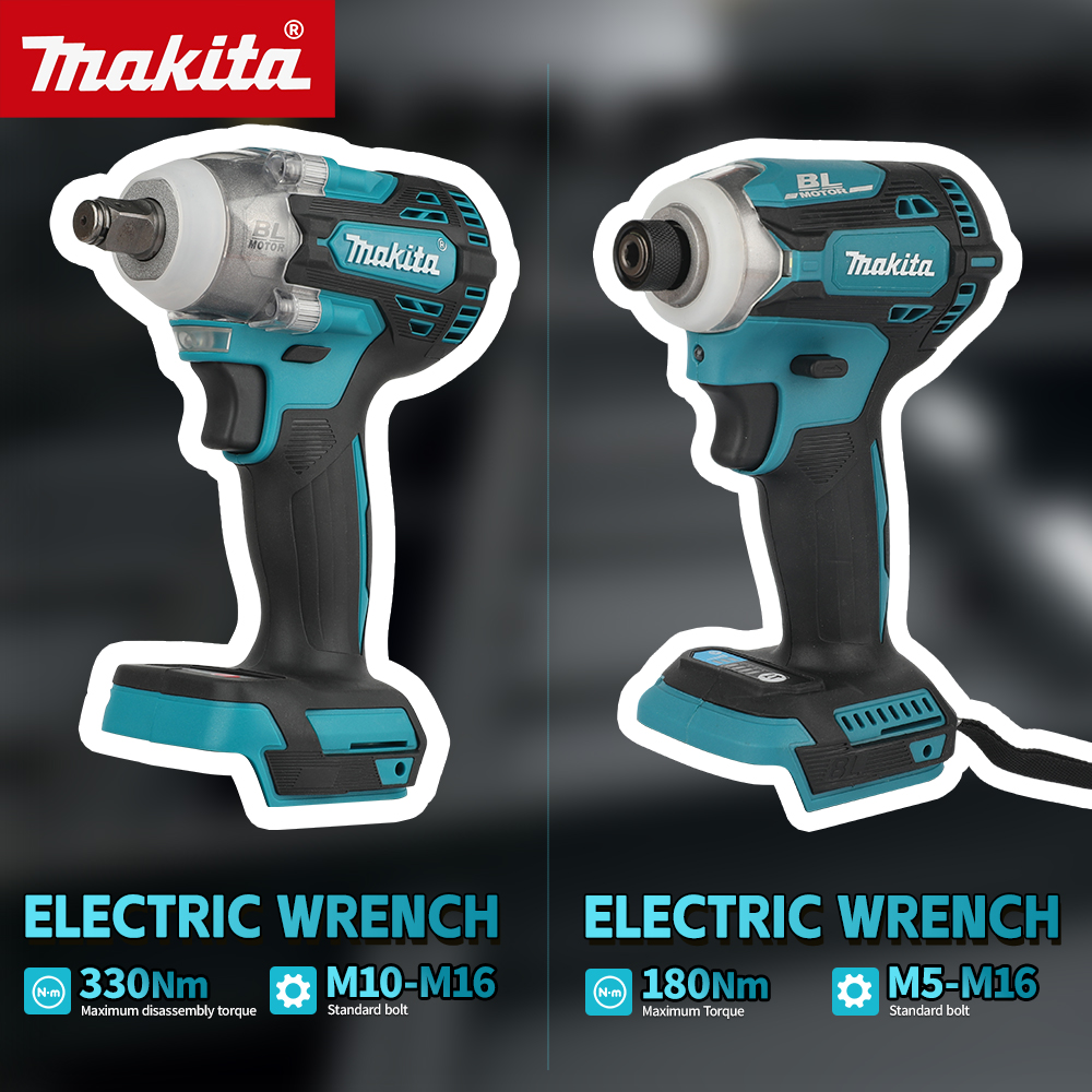 Makita Drill Dtw300 - ประแจไฟฟ้าไร้สาย Makita รุ่น DTW300 แบบไม่มีแปรงถ่าน, ไขควงกระแทกไร้สาย