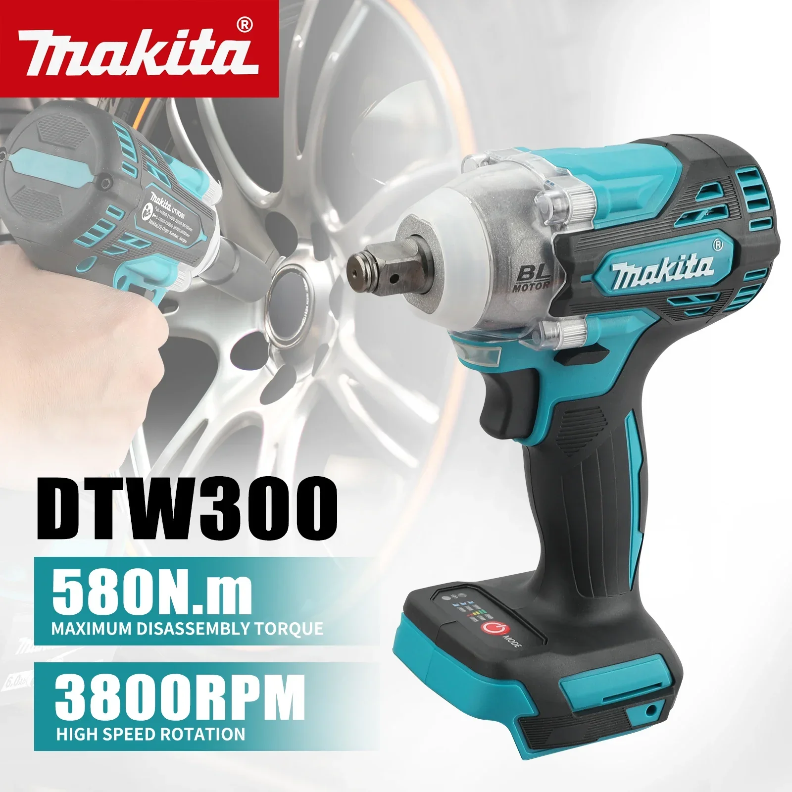 ชุดเครื่องมือคู่ 18V ของ Makit - Makita Drill Dtw300 บทวิจารณ์และราคา