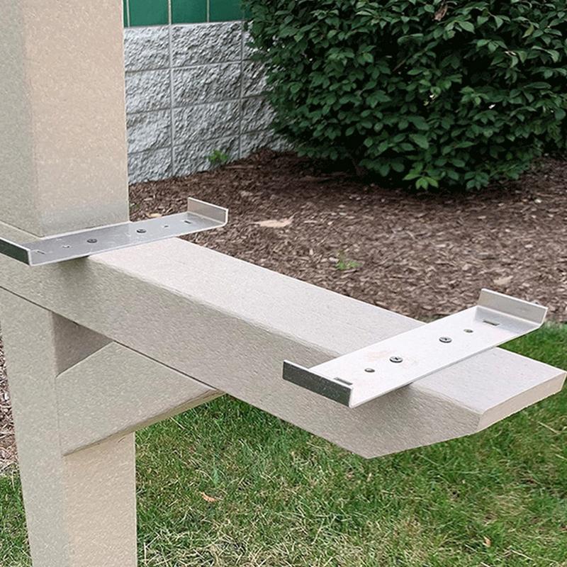 กล่องจดหมายโพสต์ชุด 2 ชิ้นอลูม - Home Improvement And Tools บทวิจารณ์และราคา