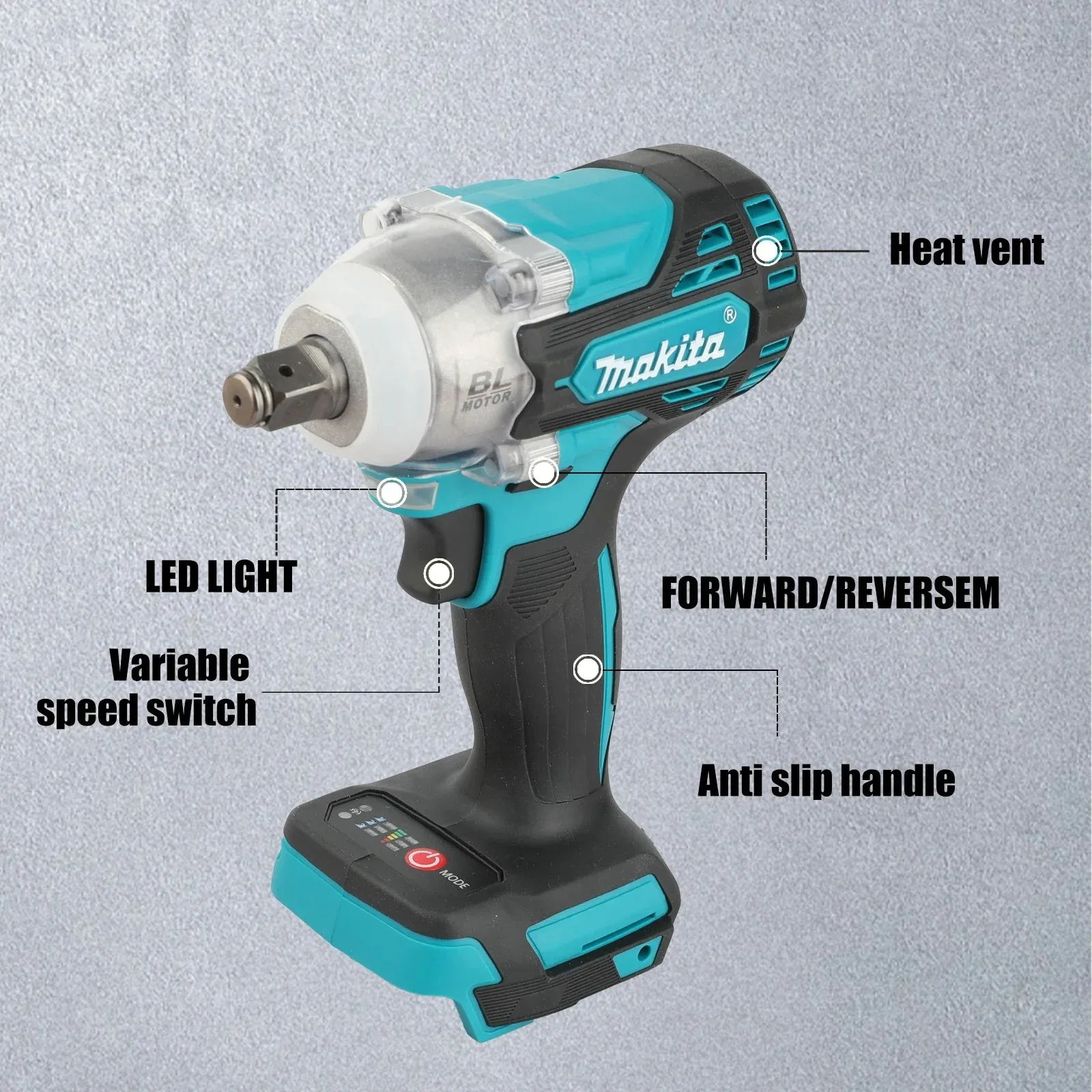 มาคิตะ DTW300 ประแจกระแทกไร้สา - Makita Drill Dtw300 บทวิจารณ์และราคา