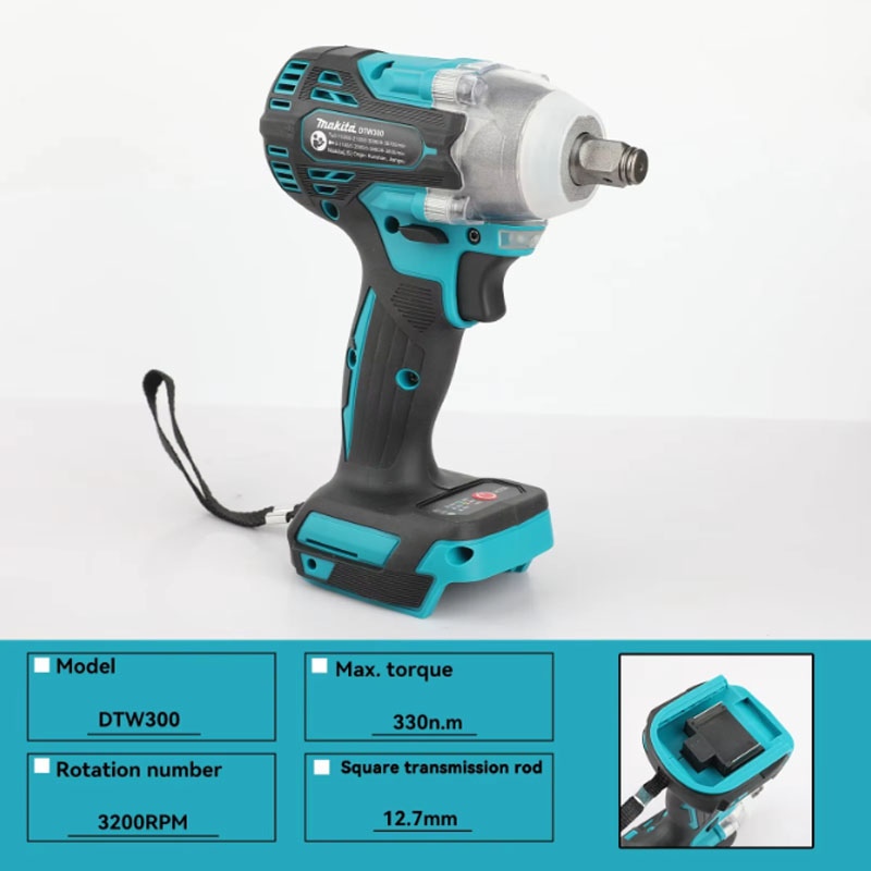 ประแจไร้สาย Makita DTW300 18V  - Makita Drill Dtw300 บทวิจารณ์และราคา