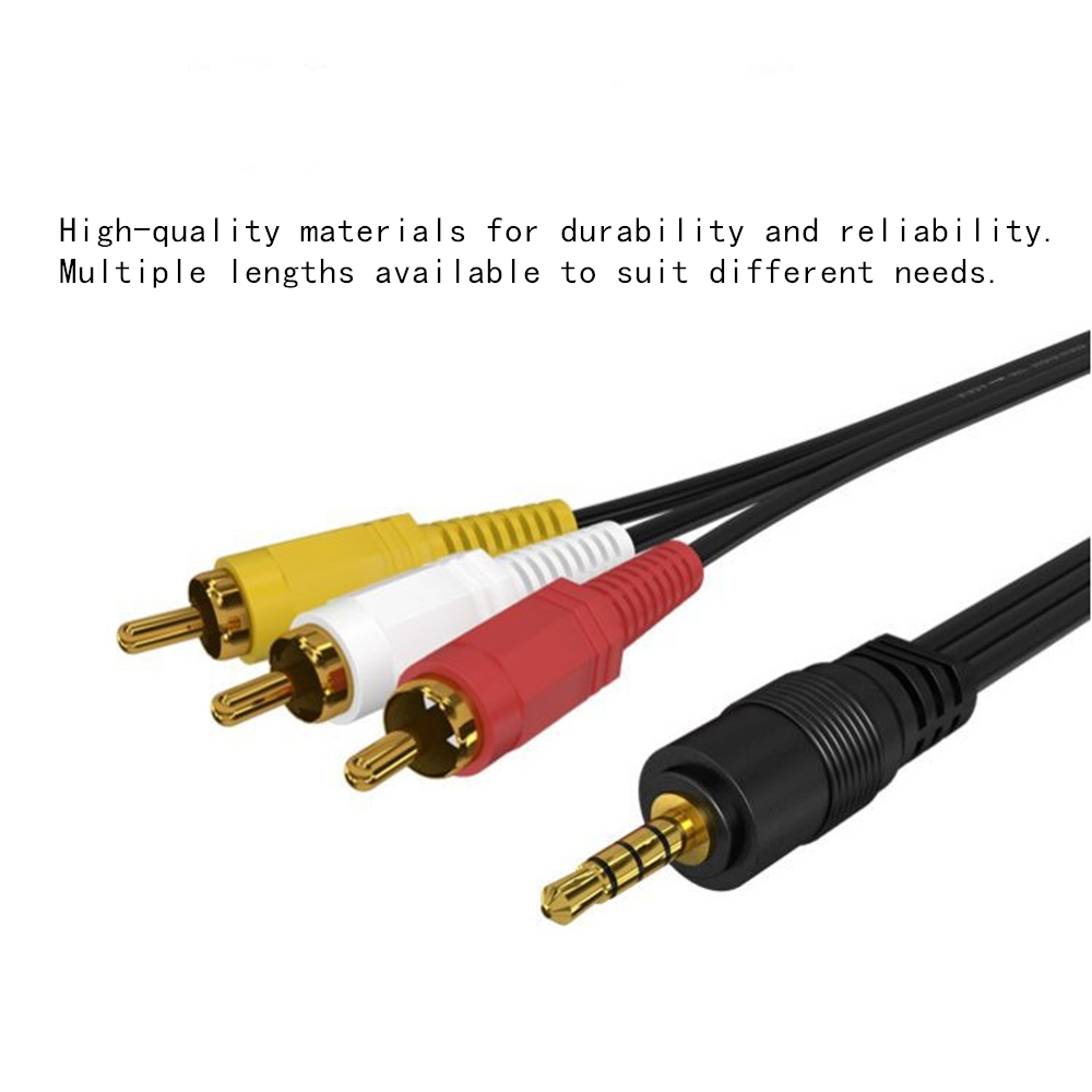 3.5 มม.ถึง 3 RCA Audio Video C - Home Improvement Videos บทวิจารณ์และราคา