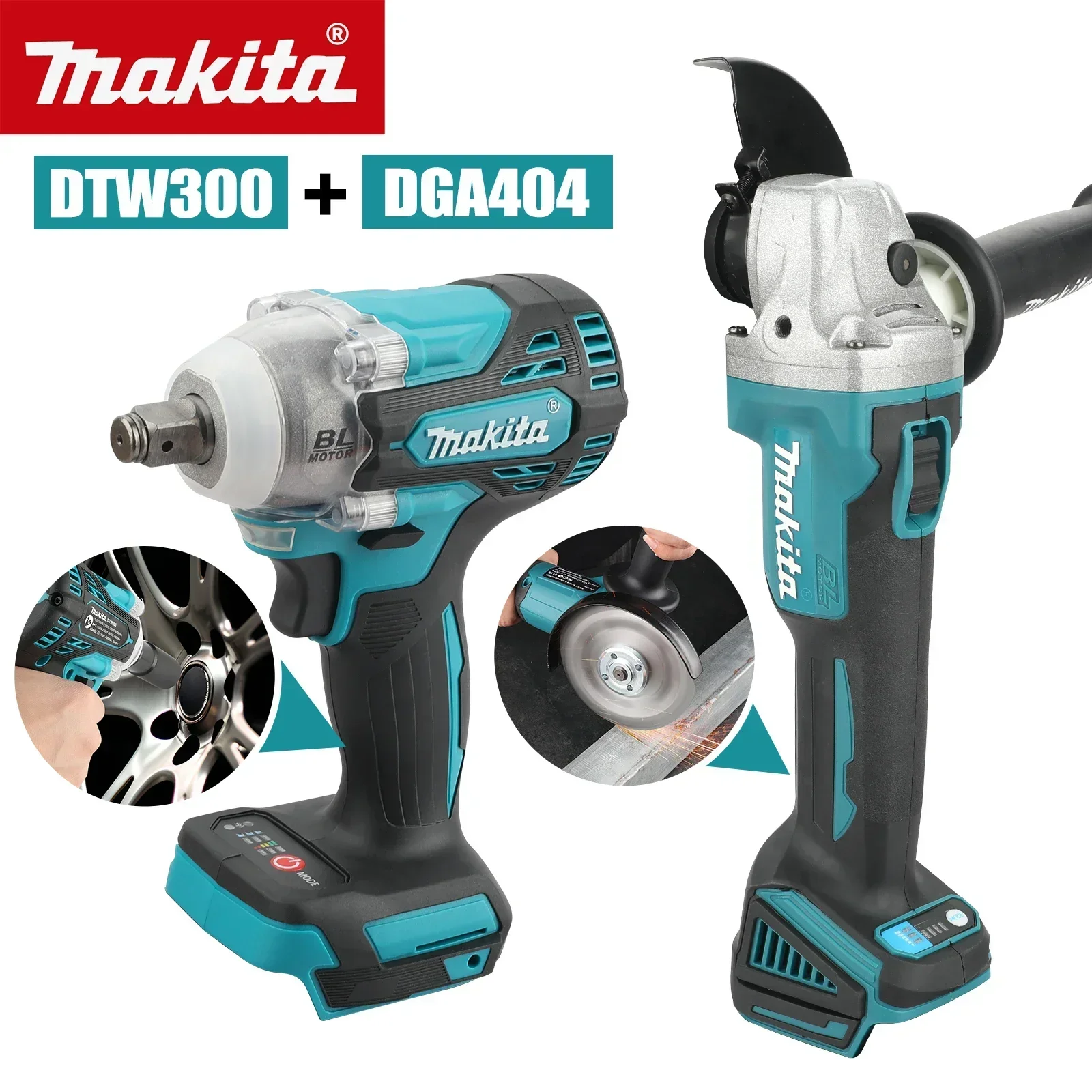 ชุดเครื่องมือ Makita 18V 2-in- - Makita Drill Dtw300 บทวิจารณ์และราคา