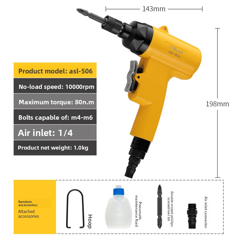 ไขควงลมแบบปืนพก Aslan ของเยอรม - Home Improvement And Tools บทวิจารณ์และราคา